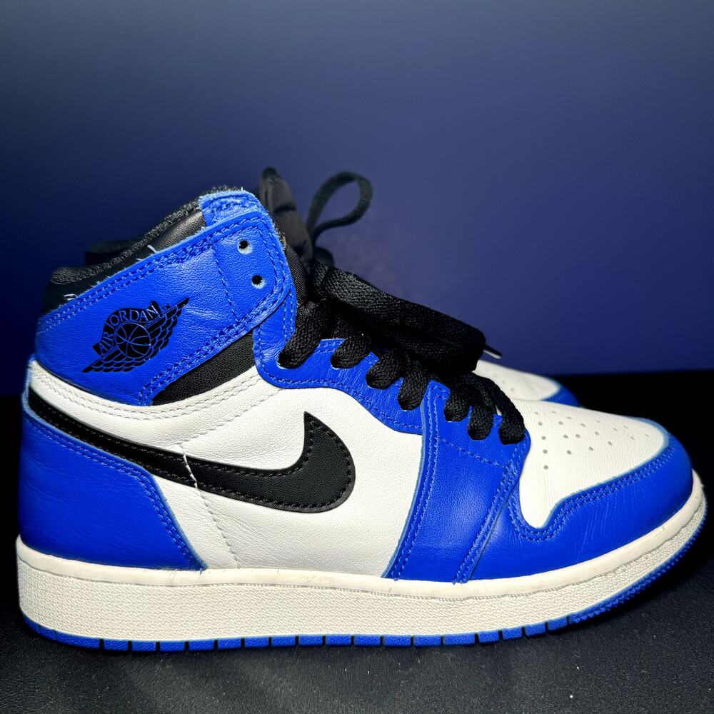 Nike Air Jordan 1 Retro High OG BG Game Royal Men's Shoes - Size 4.5